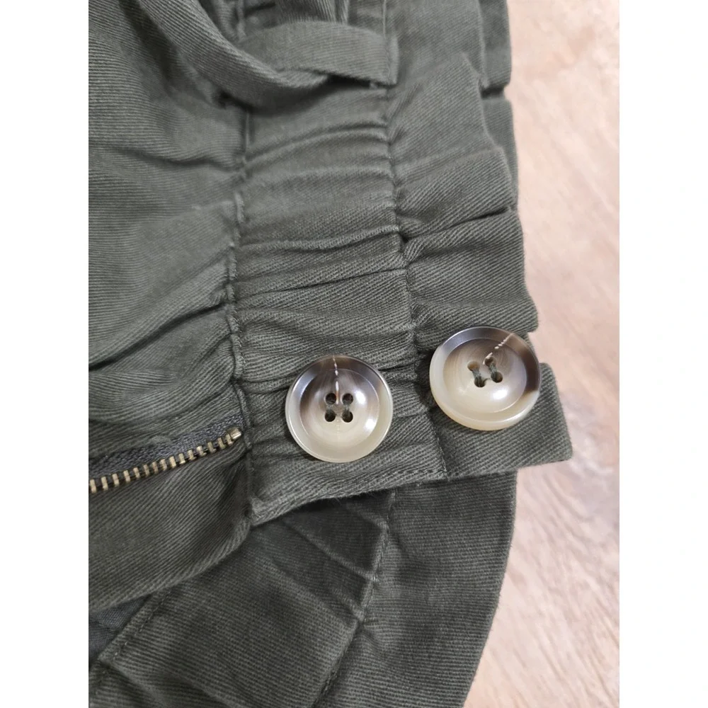 Rebels & Lovers casual pants featuring a flattering paperbag high-rise waist....